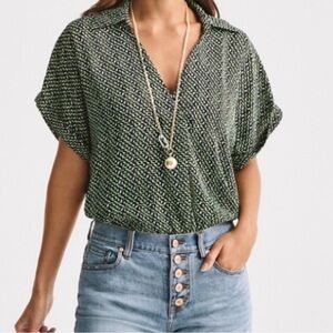 CAbi Business Casual Blouse Replay Top